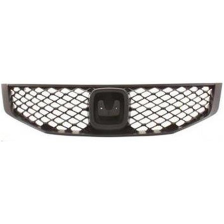 GEARED2GOLF Grille for 2009-2011 Civic CPE, Matte Black GE1841390